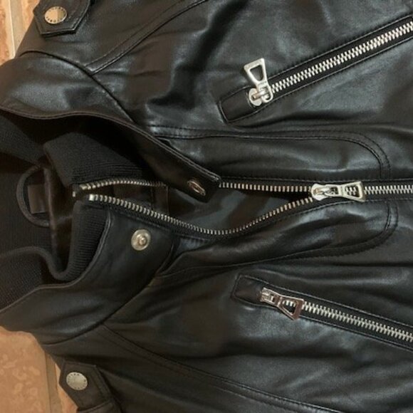 Rudsak leather bomber jacket - Picture 3 of 4